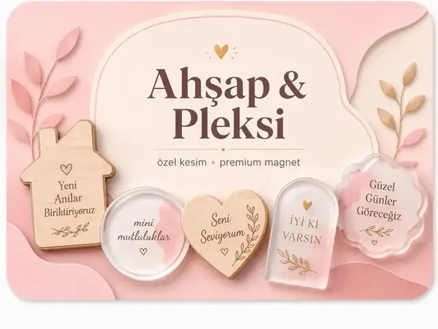 Ahşap & Pleksi