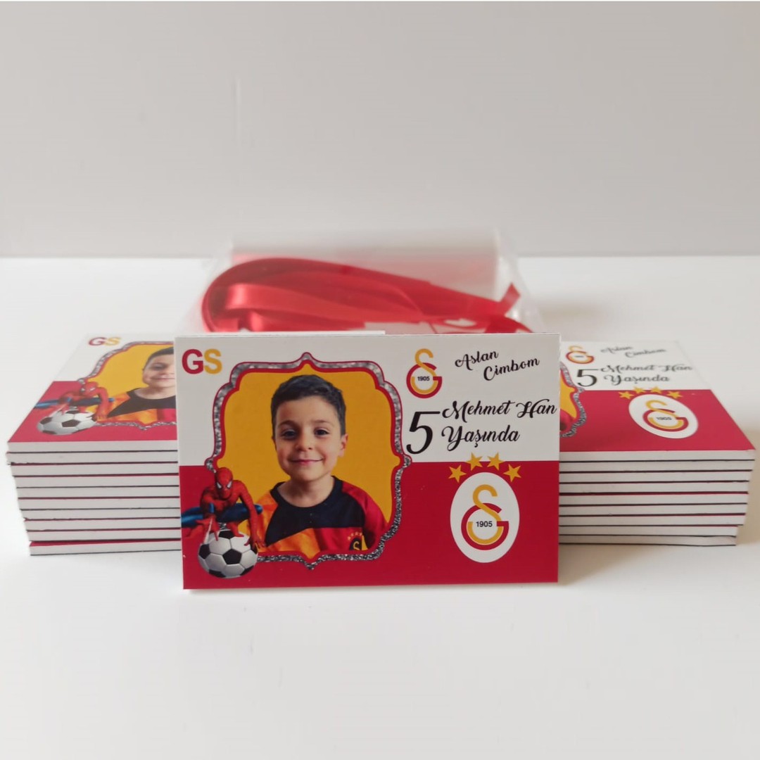 GALATASARAY TEMALI DOĞUM GÜNÜ MAGNETİ